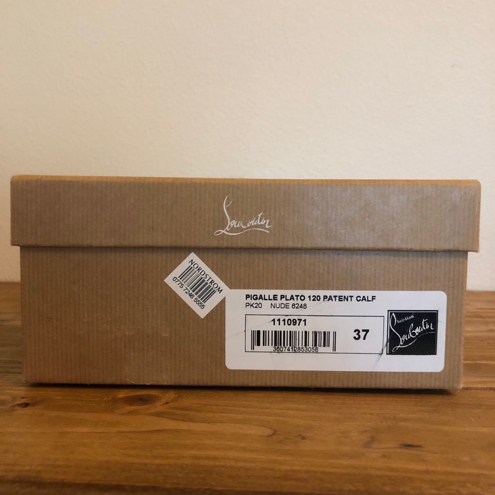 Authentic Christian Louboutin Pigalle Plato 120 - Picture 7 of 8